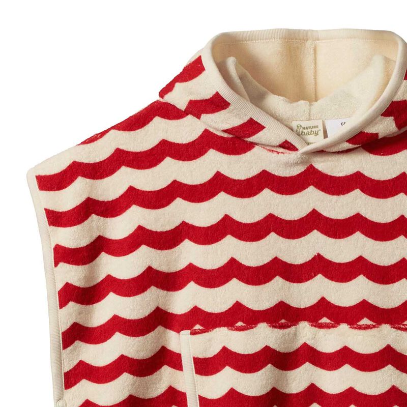 Nature Baby Organic Cotton Poncho Towel image number 1